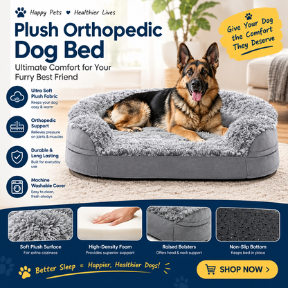 Luxury and Premium Orthopedic dog bed