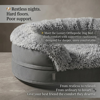 Luxury and Premium Orthopedic dog bed