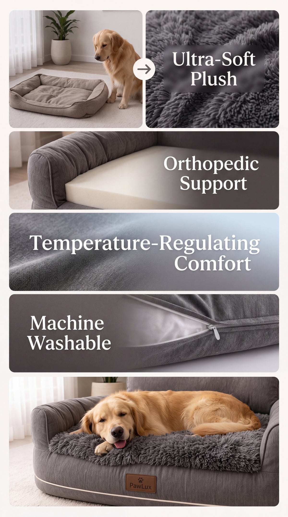 Luxury & Premium Orthopedic Dog Bed
